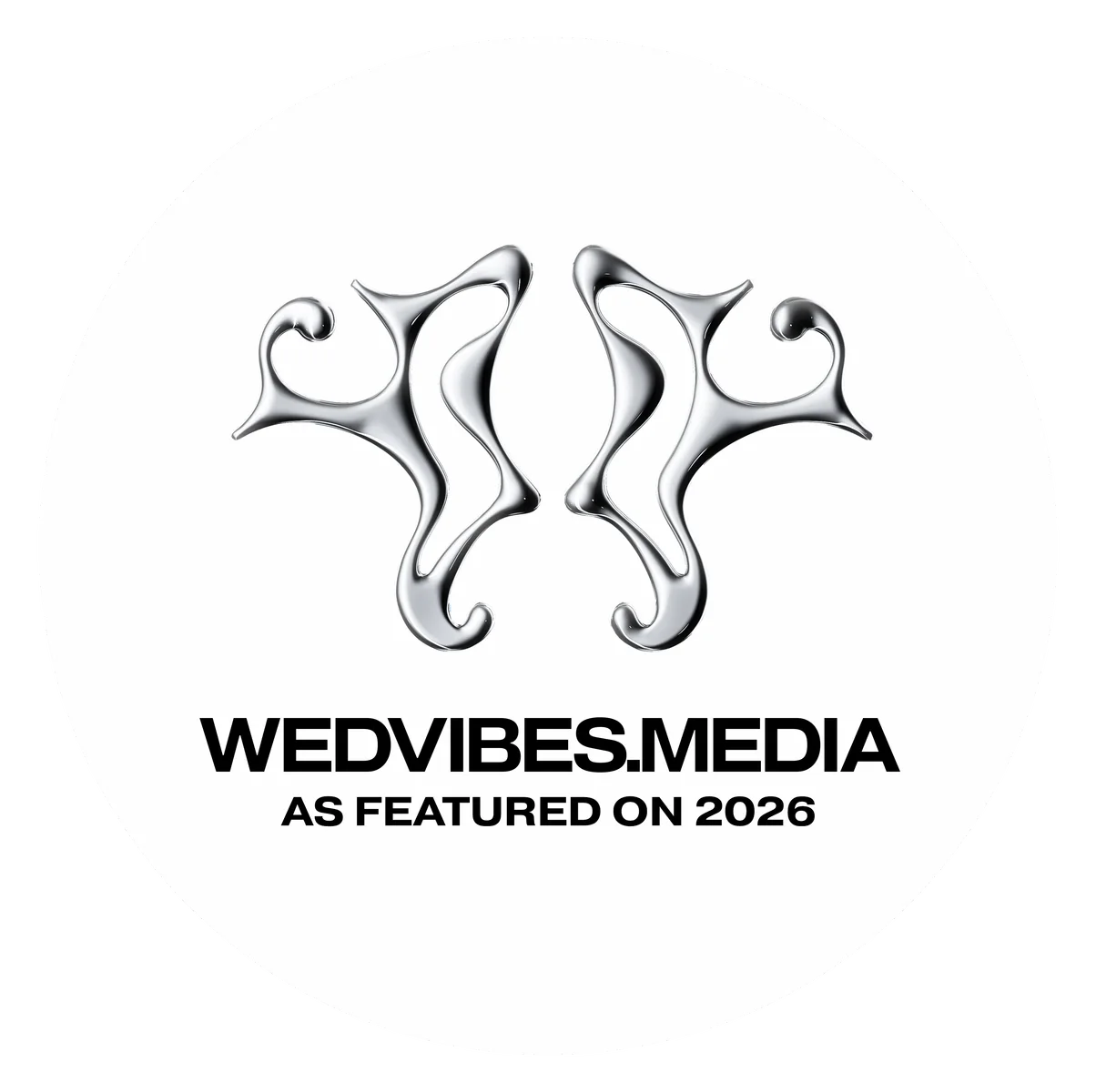 WEDVIBES.MEDIA featured badge, 2026